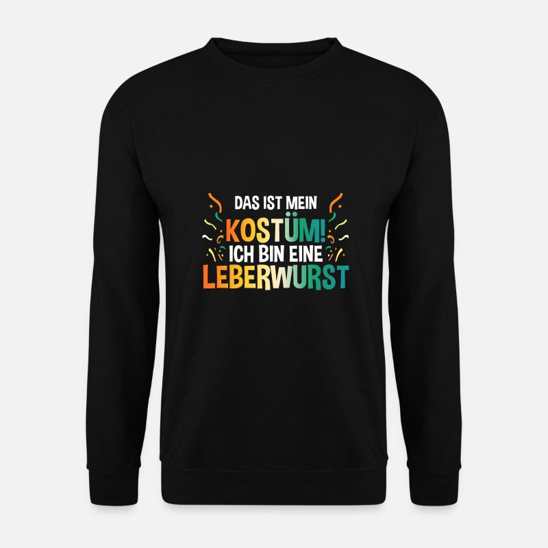 Carnaval de Jecken Carnaval - Sweat-shirt Unisexe - noir