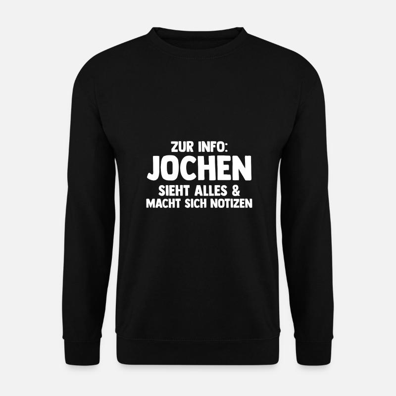 Jochen - Unisex Pullover - Schwarz