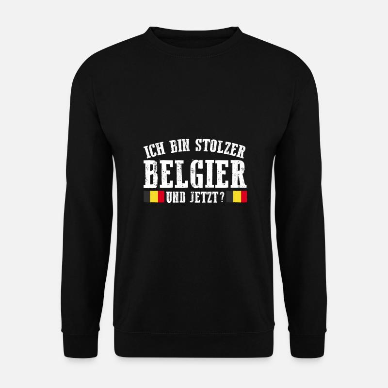Belgian Belgian Belgium - Unisex Sweatshirt - black