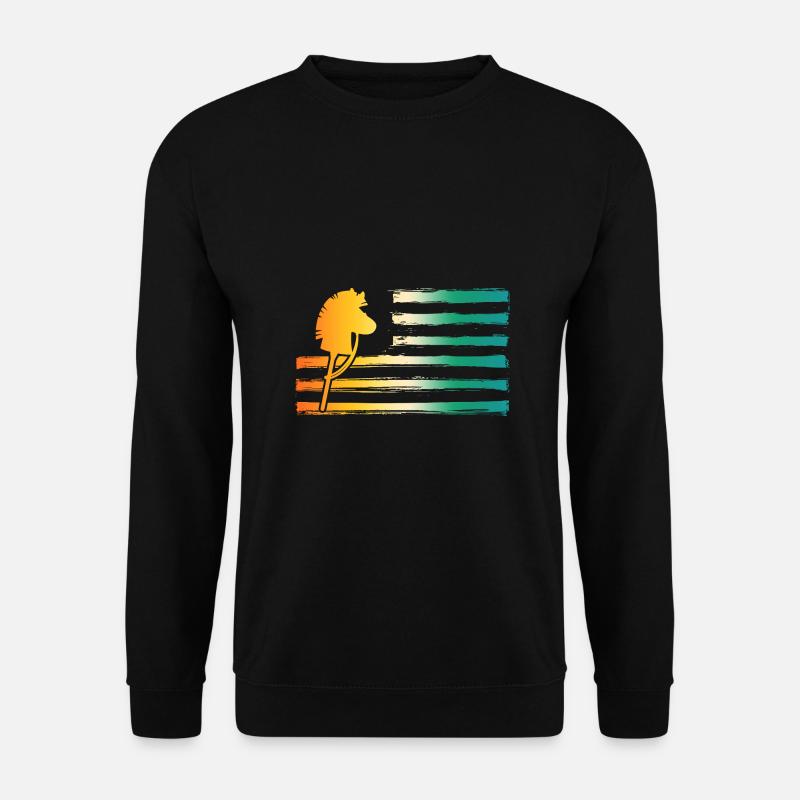 Steckenpferd Hobby Horsing - Unisex Pullover - Schwarz