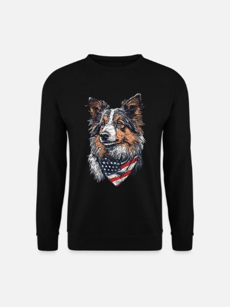 Shetland Sheepdog - Unisex Pullover - Schwarz