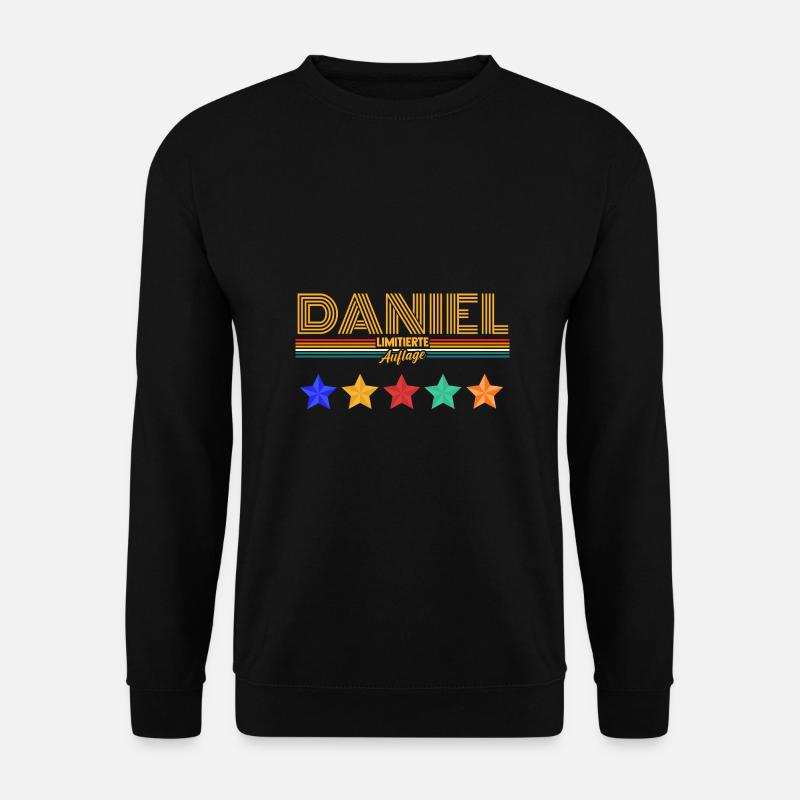 Daniel - Unisex Pullover - Schwarz