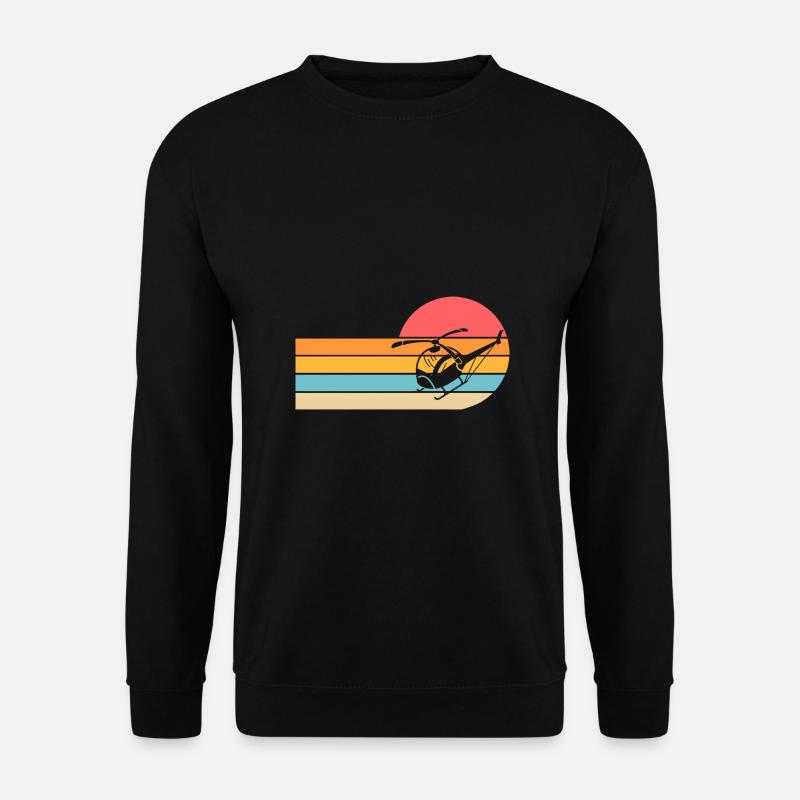 Pilot Helicopter Helicopter - Unisex Sweatshirt - black