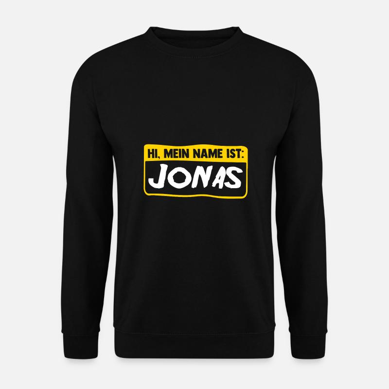 Jonas - Unisex Pullover - Schwarz