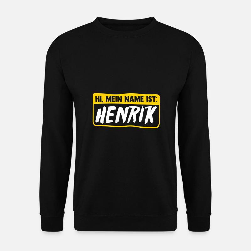 Henrik - Unisex Pullover - Schwarz