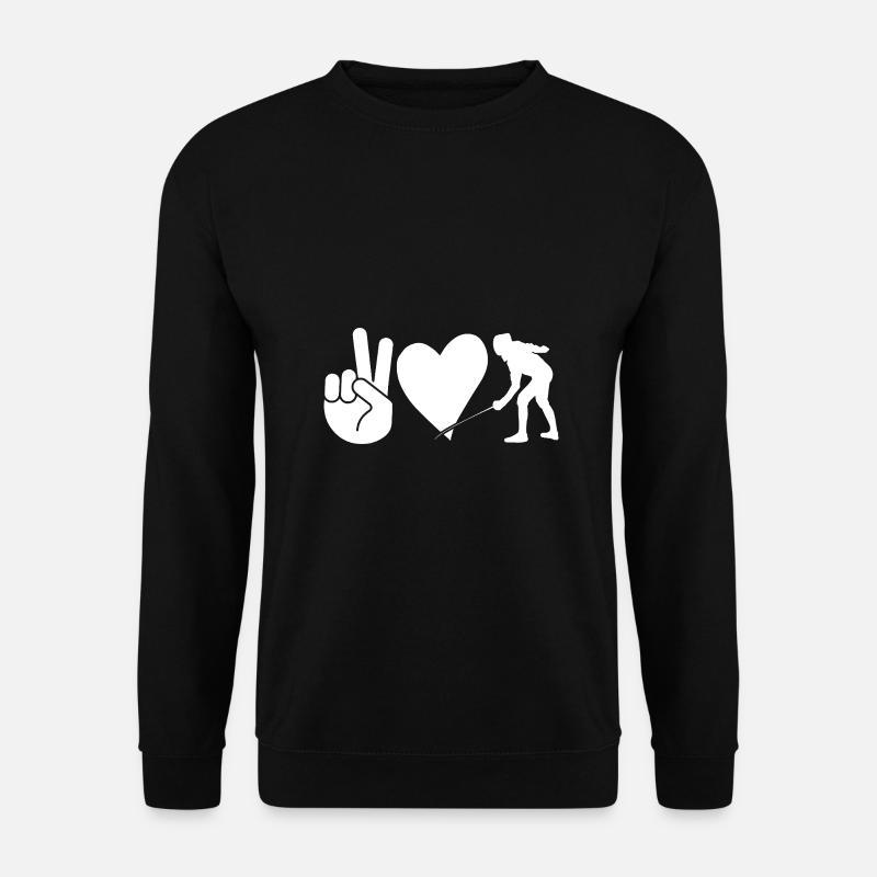 Fechter Fechten - Unisex Pullover - Schwarz