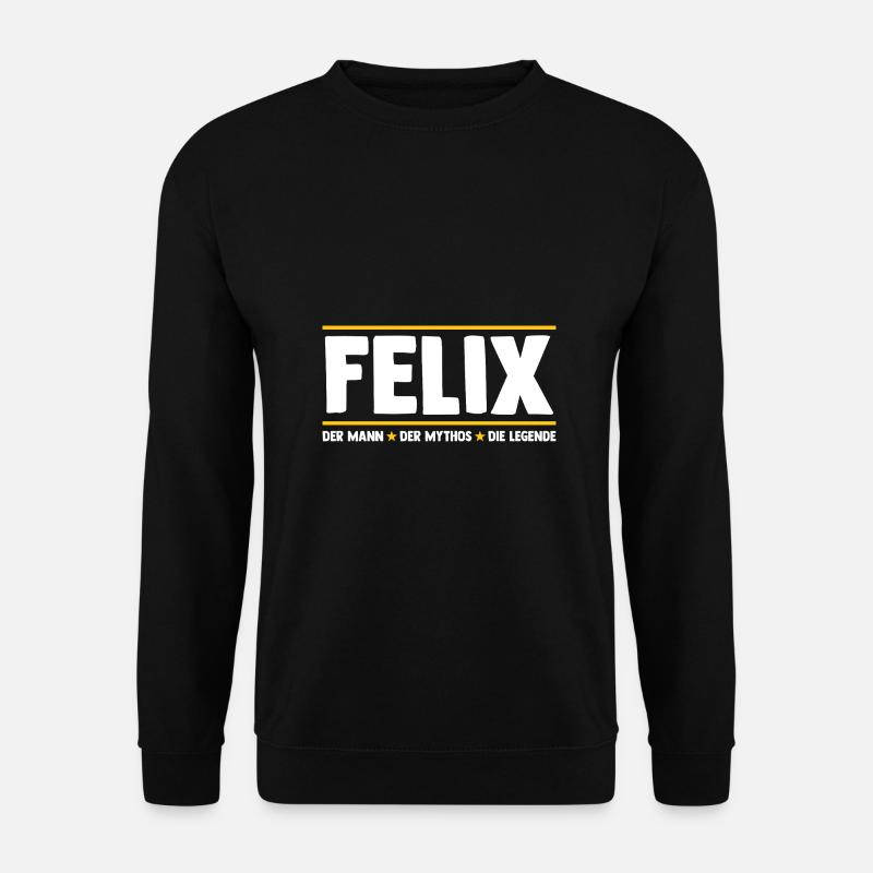 Felix - Unisex Pullover - Schwarz