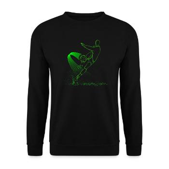 football - Sweat-shirt Unisexe - noir - Devant - Alina (178cm) & Michal (187cm)