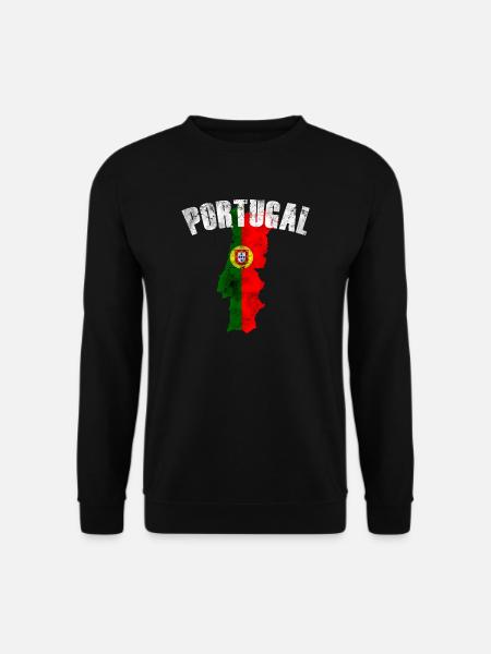 Portugal - Sweat-shirt Unisexe - noir
