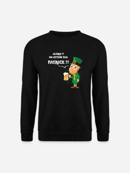 Saint Patrick Day - Sweat-shirt Unisexe - noir