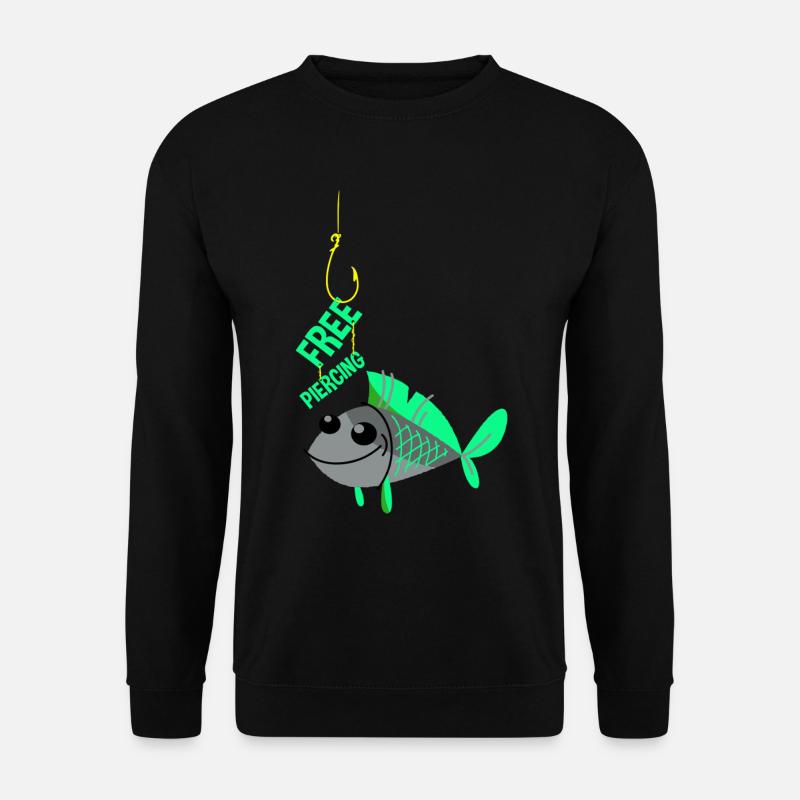 Free Piercing - Unisex Pullover - Schwarz