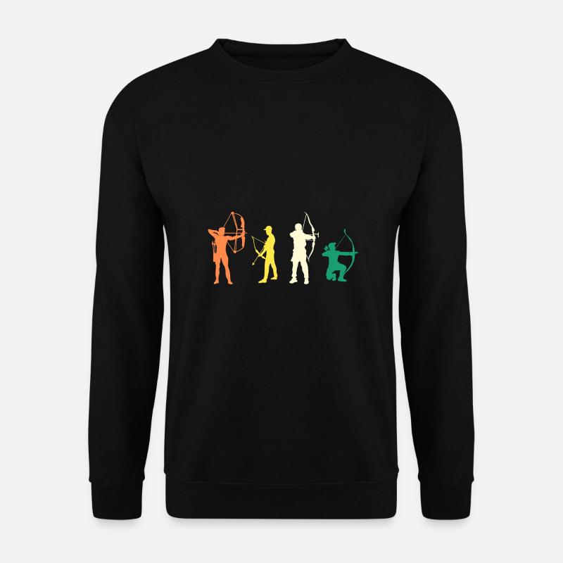 Archer Evolution Tir à l’arc - Sweat-shirt Unisexe - noir
