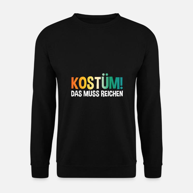 Carnaval de Jecken Carnaval - Sweat-shirt Unisexe - noir