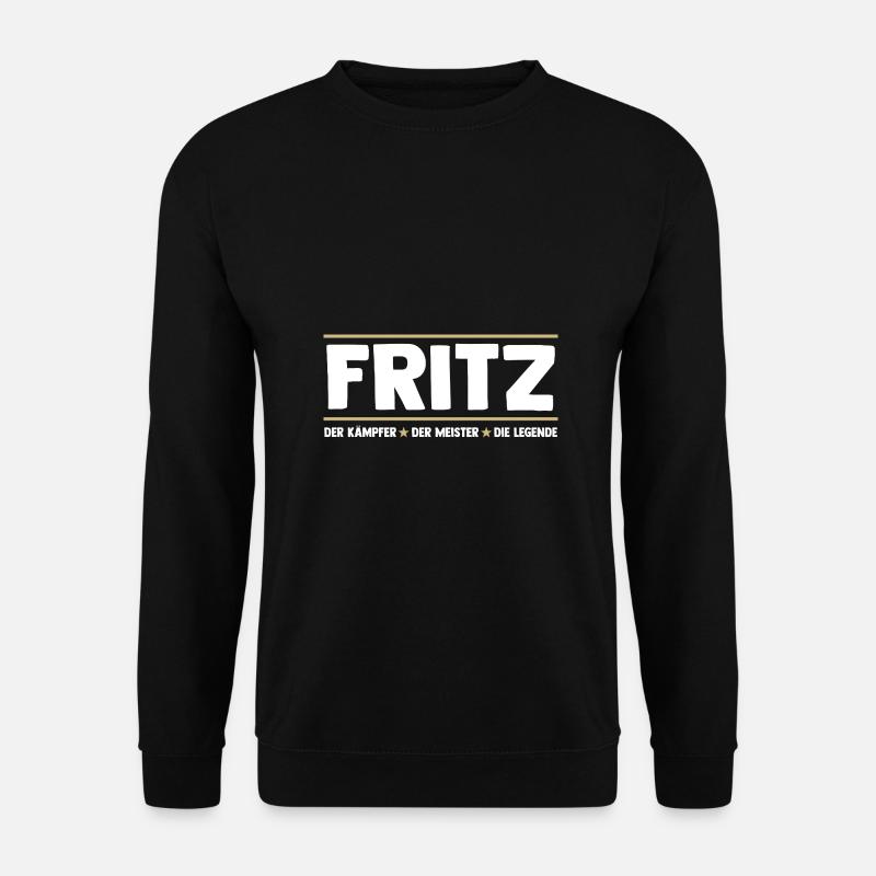 Fritz - Unisex Sweatshirt - black