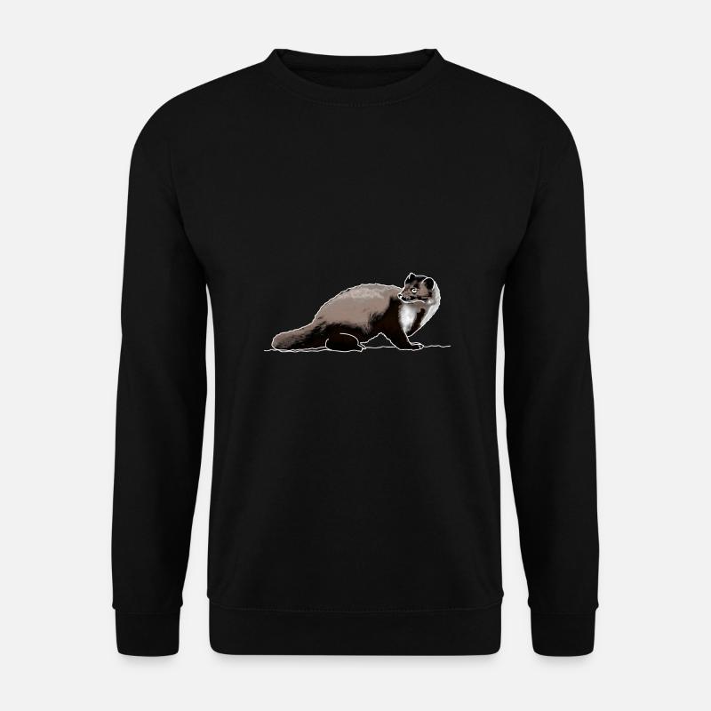 Marder - Unisex Pullover - Schwarz