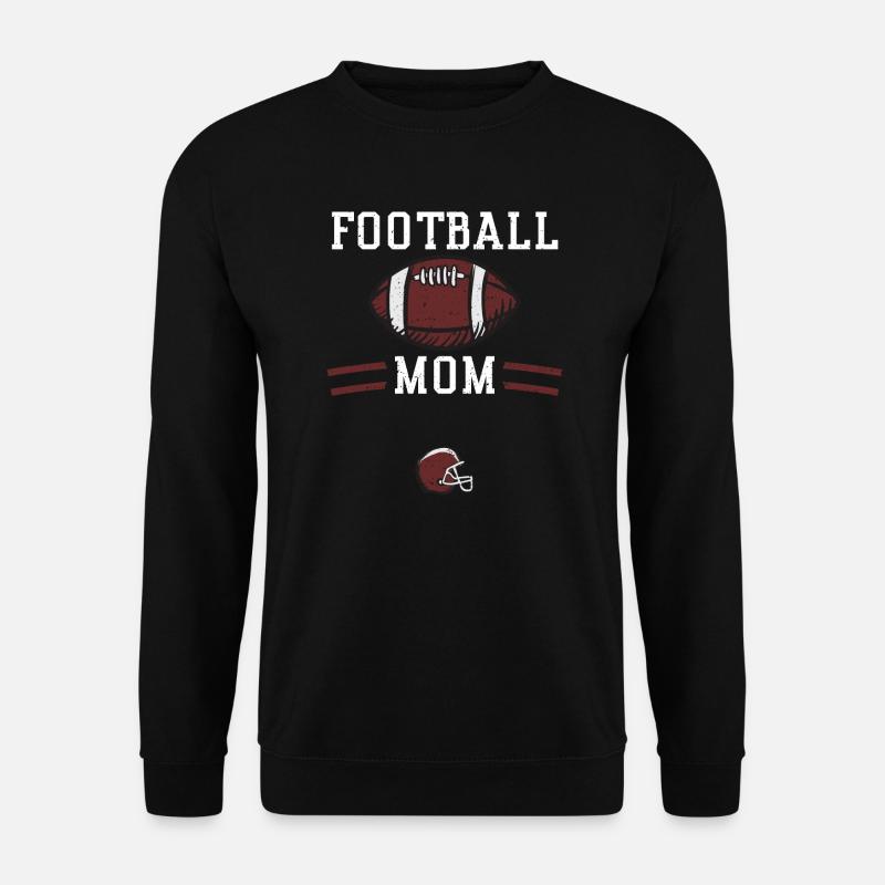 Football Mom - Football - Unisex Pullover - Schwarz