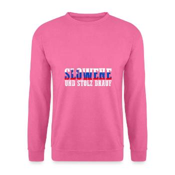 Slowenen Slowenien - Unisex Pullover - Pink - Vorne