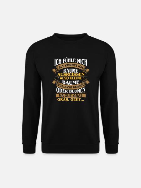 Spruch Zack Ironie Lustig Sarkasmus Humor Geschenk - Unisex Pullover - Schwarz