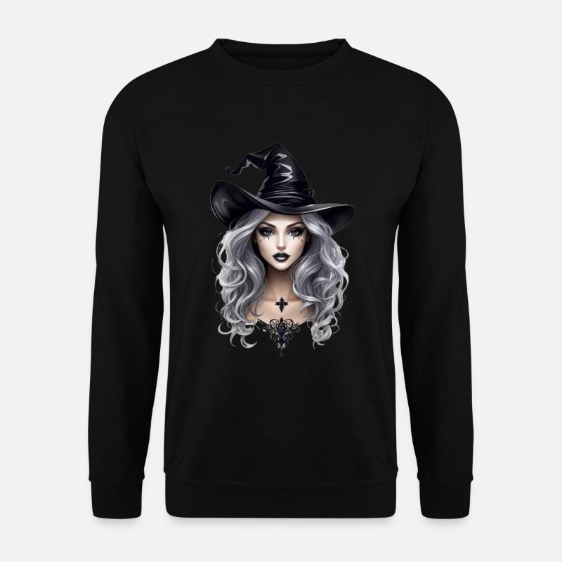 Hexe - Unisex Pullover - Schwarz