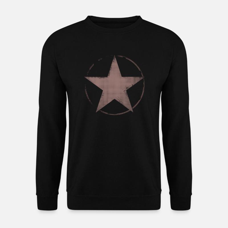 Stern cruch - Unisex Pullover - Schwarz