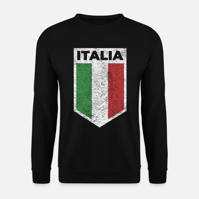 Italia Italia Trikot - Unisex Pullover - Schwarz