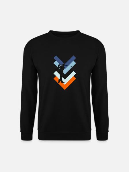 Golf - Unisex Pullover - Schwarz