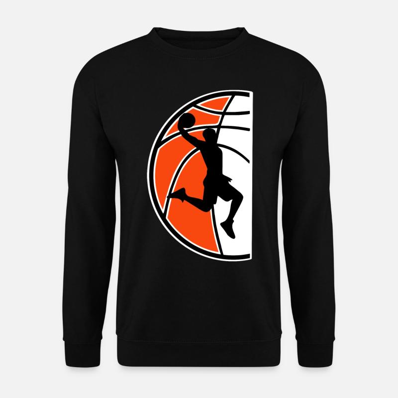 Basketball Basketballer - Unisex Pullover - Schwarz