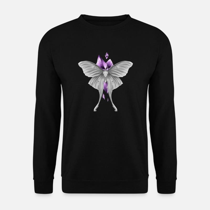 Motte & Kristall - Unisex Pullover - Schwarz