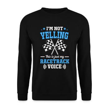 Drag Race - Unisex Pullover - Schwarz - Vorne - Alina (178cm) & Michal (187cm)