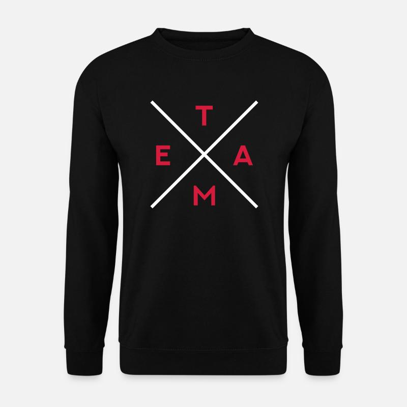 TEAM - Unisex Pullover - Schwarz