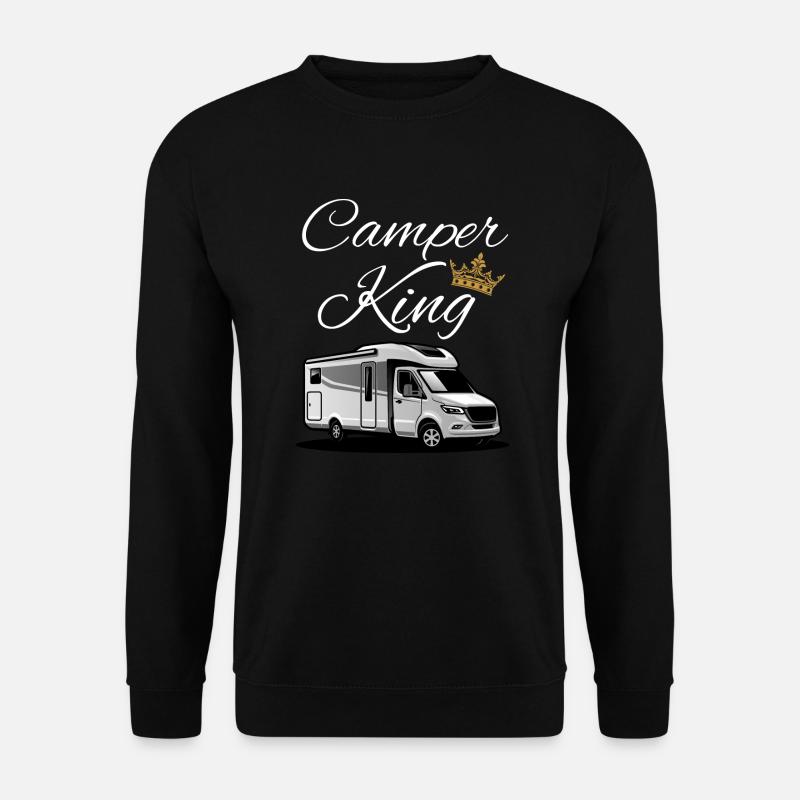Camper King-Camper King - Unisex Sweatshirt - black