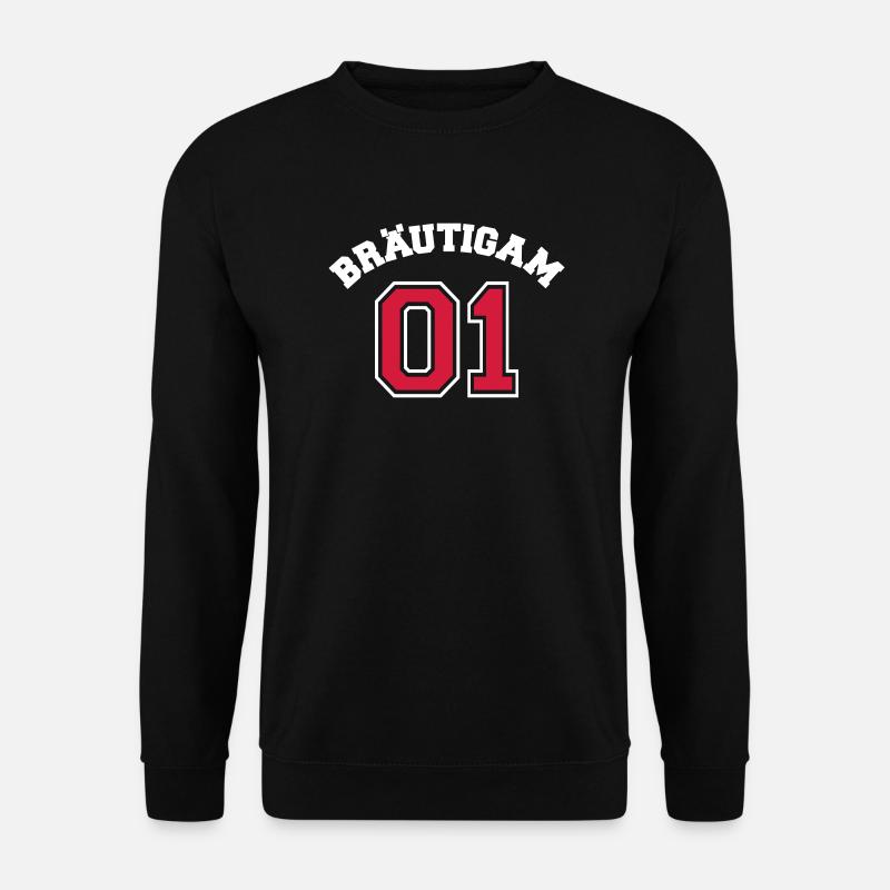 bräutigam 01 - Unisex Pullover - Schwarz
