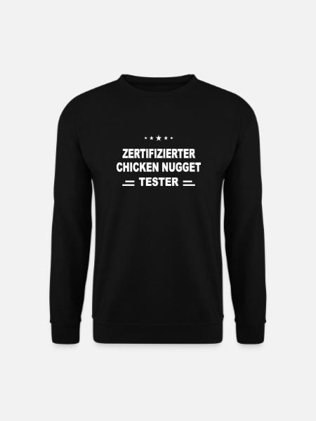 Chicken Nuggets - Unisex Pullover - Schwarz