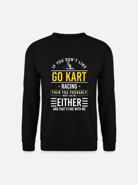 Course de karting - Sweat-shirt Unisexe - noir