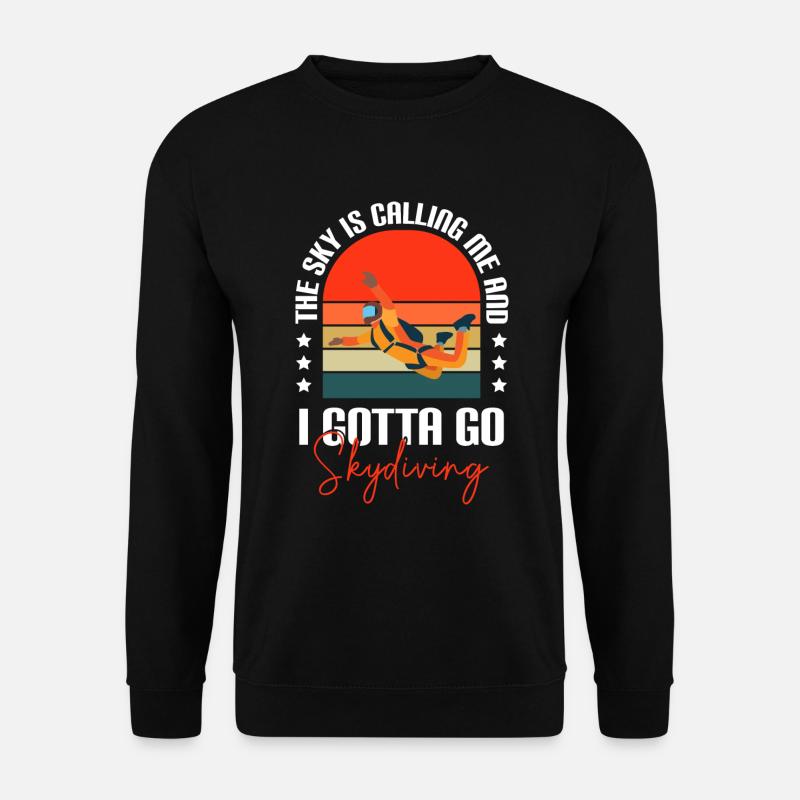 Parapente Saut d’obstacles Saut d’obstacles - Sweat-shirt Unisexe - noir