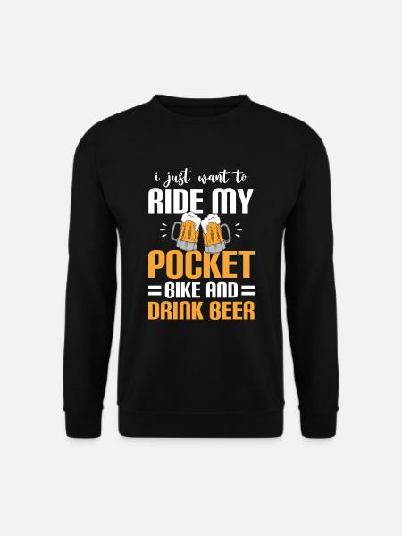 Motocross Biker Mud - Unisex Sweatshirt - black