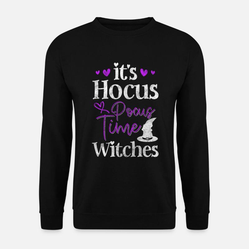 Witchcraft Broom Spell Wicca - Unisex Sweatshirt - black