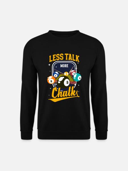 Pool Training Player 8-Ball - Unisex Sweatshirt - black