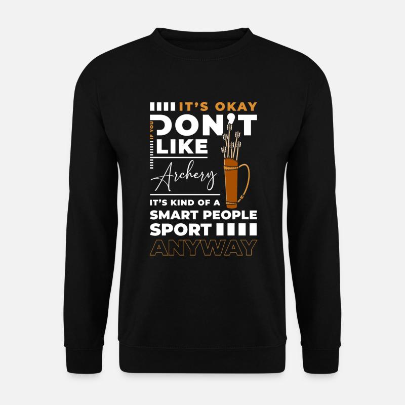 Archery Bow Hits - Unisex Sweatshirt - black