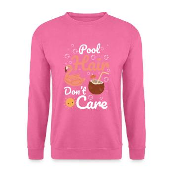 Pool, Water, Recreation, Diving - Unisex Sweatshirt - pink - Front