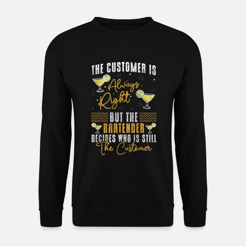 Bartender Bar Mix - Unisex Sweatshirt - black
