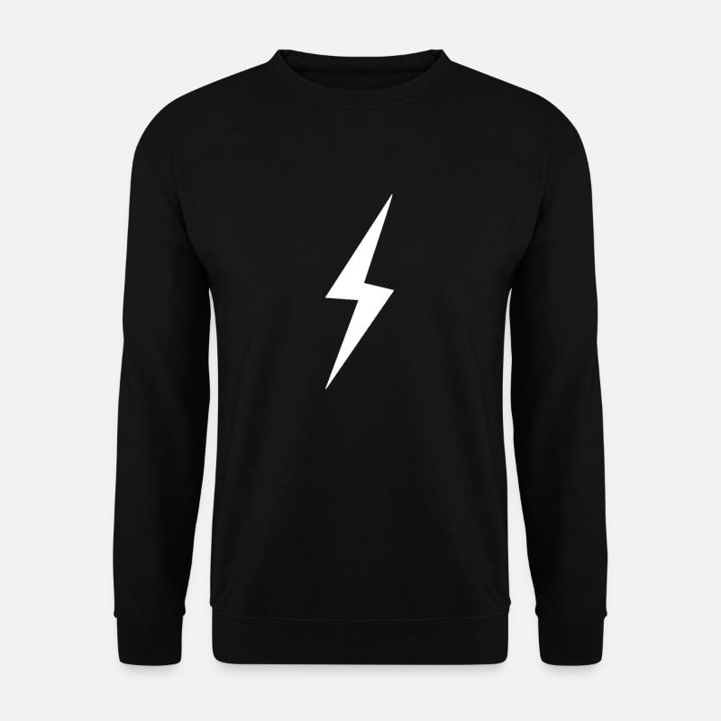 lightning - Unisex Sweatshirt - black