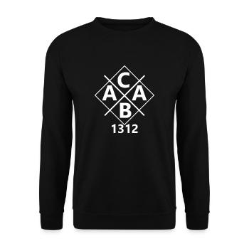Acab - Unisex Pullover - Schwarz - Vorne - Alina (178cm) & Michal (187cm)