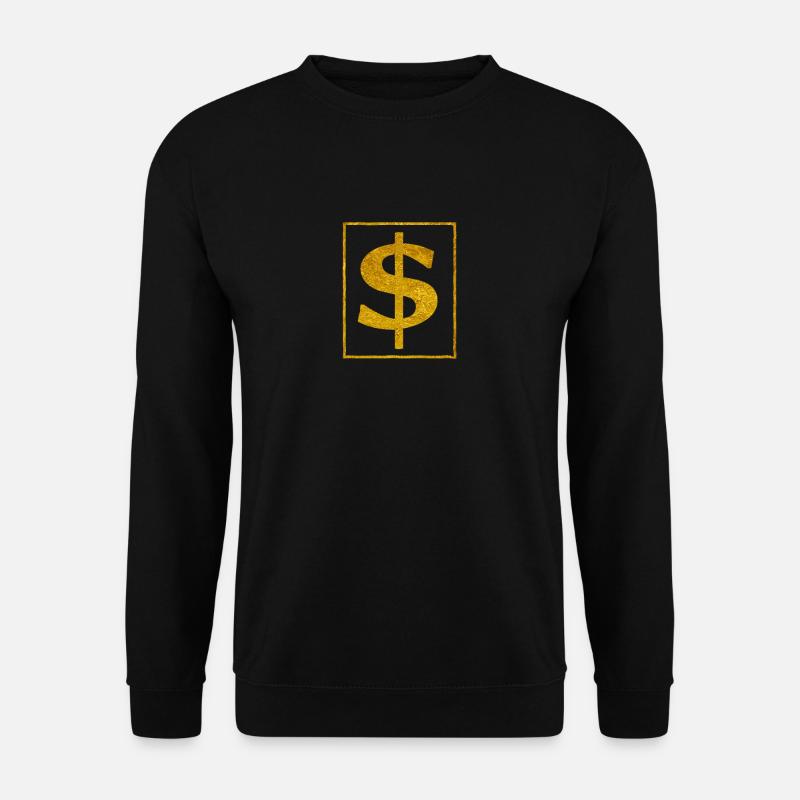 Dollar - Unisex Pullover - Schwarz
