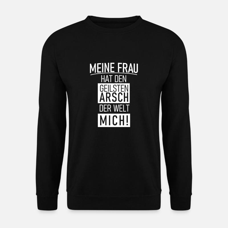 Meine Frau - Unisex Pullover - Schwarz