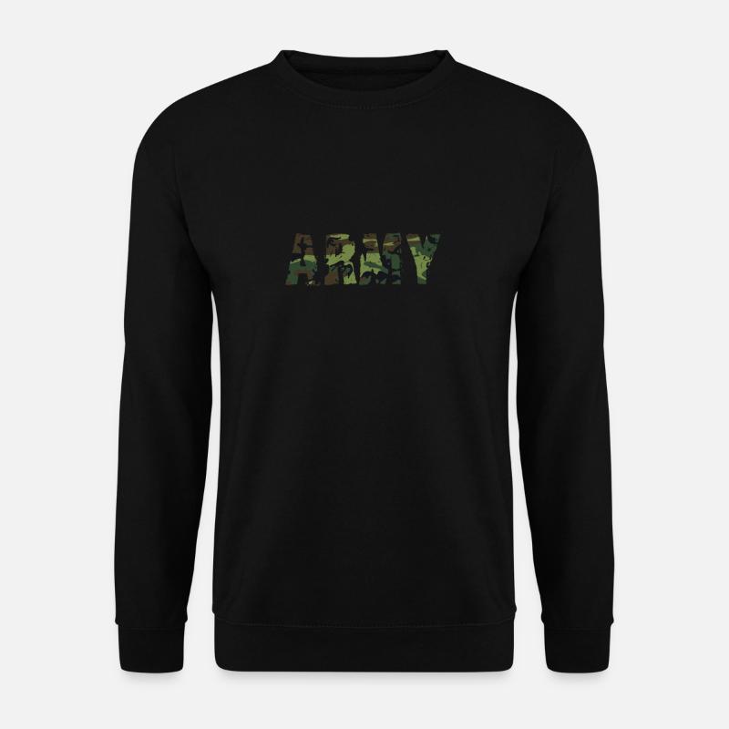 Militär - Unisex Pullover - Schwarz