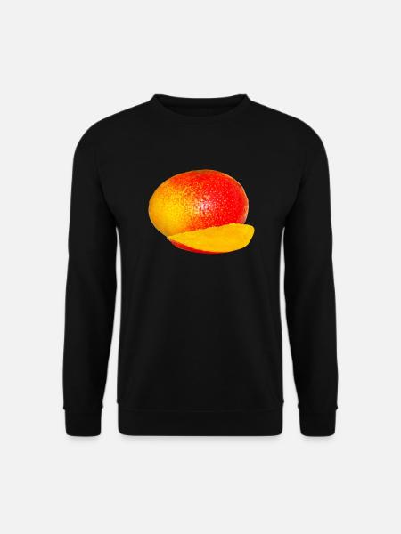 mango veggie vegetables fruits18 - Unisex Sweatshirt - black