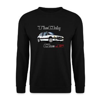 205 1,6 1987 1988 1989 1990 Blanc Meije - Sweat-shirt Unisexe - noir - Devant - Alina (178cm) & Michal (187cm)
