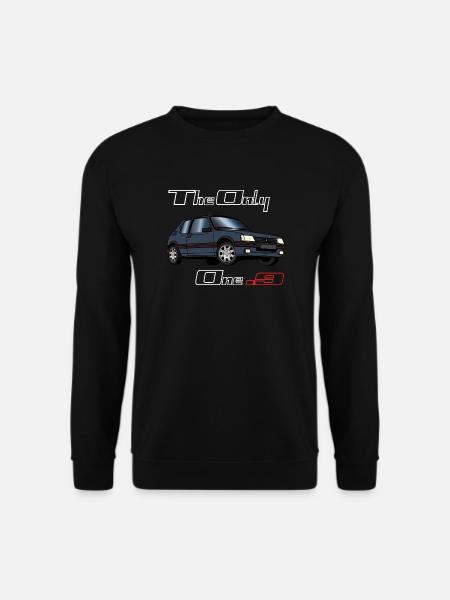205 1,9 1991 1992 1993 Gris Graphite - Sweat-shirt Unisexe - noir