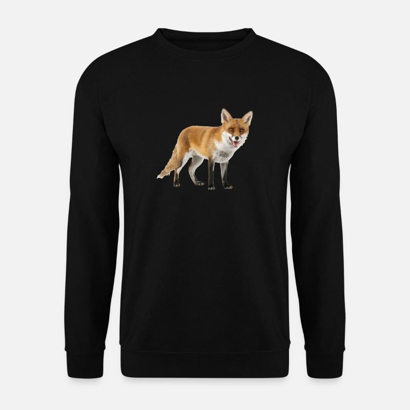 Fox - Unisex Sweatshirt - black